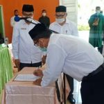 Kakankemenag Aceh Selatan Lantik 25 Kepala Madrasah
