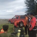 Basarnas Pos Meulaboh Lanjutkan Pencarian Korban Tenggelam di Krueng Meureubo