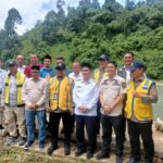Pj Bupati Agara Dampingi Tim Kementerian PUPR-RI Tinjau Lokasi Terdampak Banjir