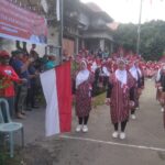Dusun Ujung Pasir, Tapaktuan Adakan Lomba Gerak Jalan Dalam Rangka HUT RI ke 78