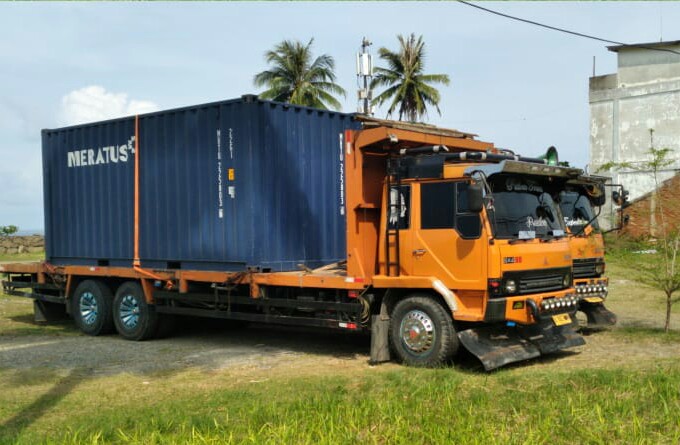 Diduga Bawa Hasil Tambang Rakyat, Polisi Amankan Dua Mobil Kontainer