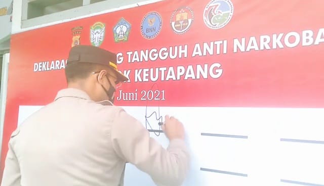 Gampong Lhok Keutapang Ditetapkan Jadi Kampung Tangguh Anti Narkoba