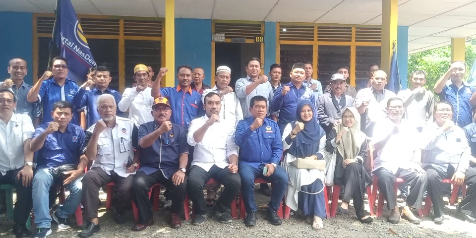 Sekretaris DPW NasDem Aceh Berkunjung ke DPD NasDem Aceh Selatan