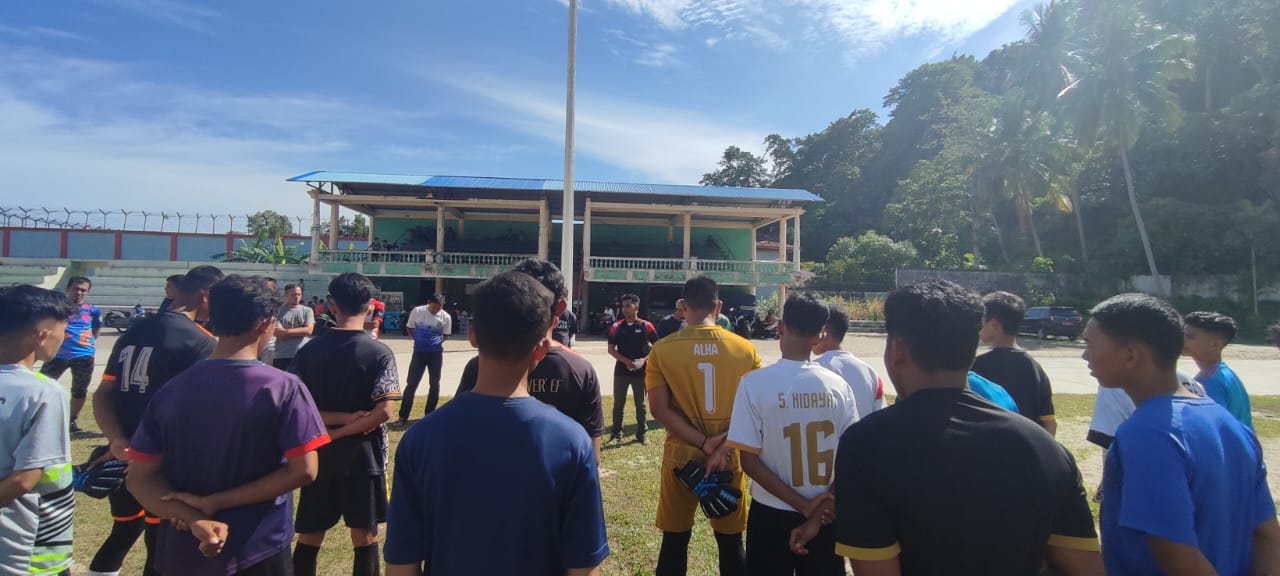 Jelang Turnamen Kapolres Cup U-21,Manajemen Tapaktuan FC Seleksi Pemain Sepak Bola