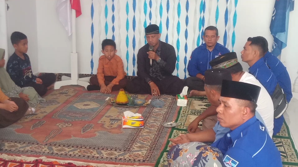 Peresmian Kantor Baru, DPC Partai Demokrat Aceh Selatan Santuni Anak Yatim dan Doa Bersama
