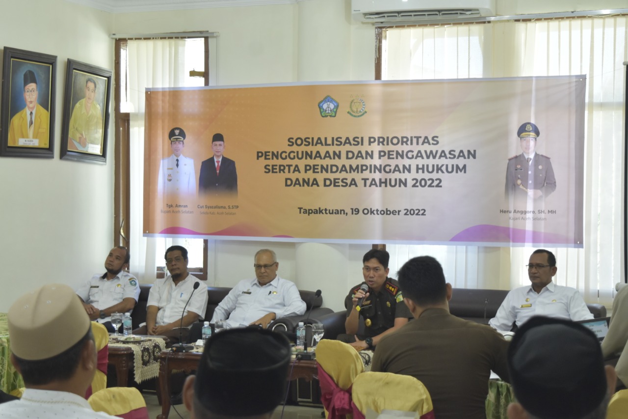 Kejari Asel Gelar Penerangan Hukum Terkait Peran Kejaksaan Dalam Pengawalan Dana Desa