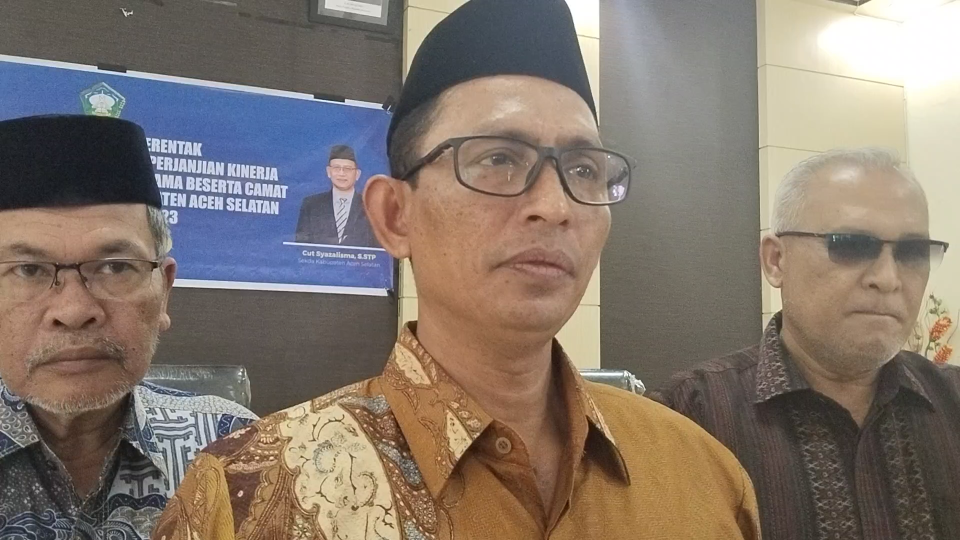 Bupati Tgk. Amran Pastikan akan Evaluasi Kinerja Pejabat yang Tidak Mampu 
