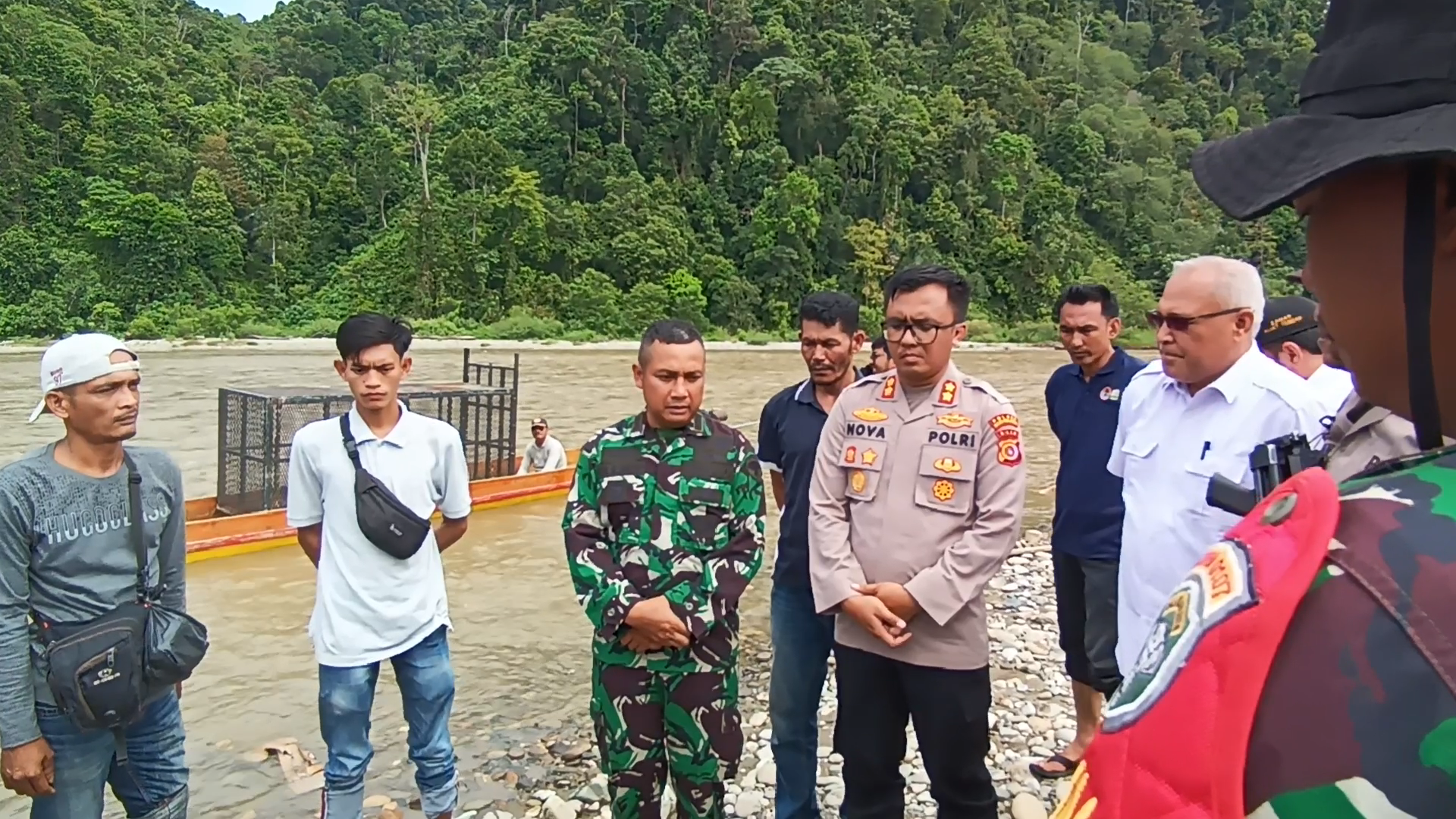 Tim Gabungan Pasang Perangkap Harimau di Gunung Simpali 