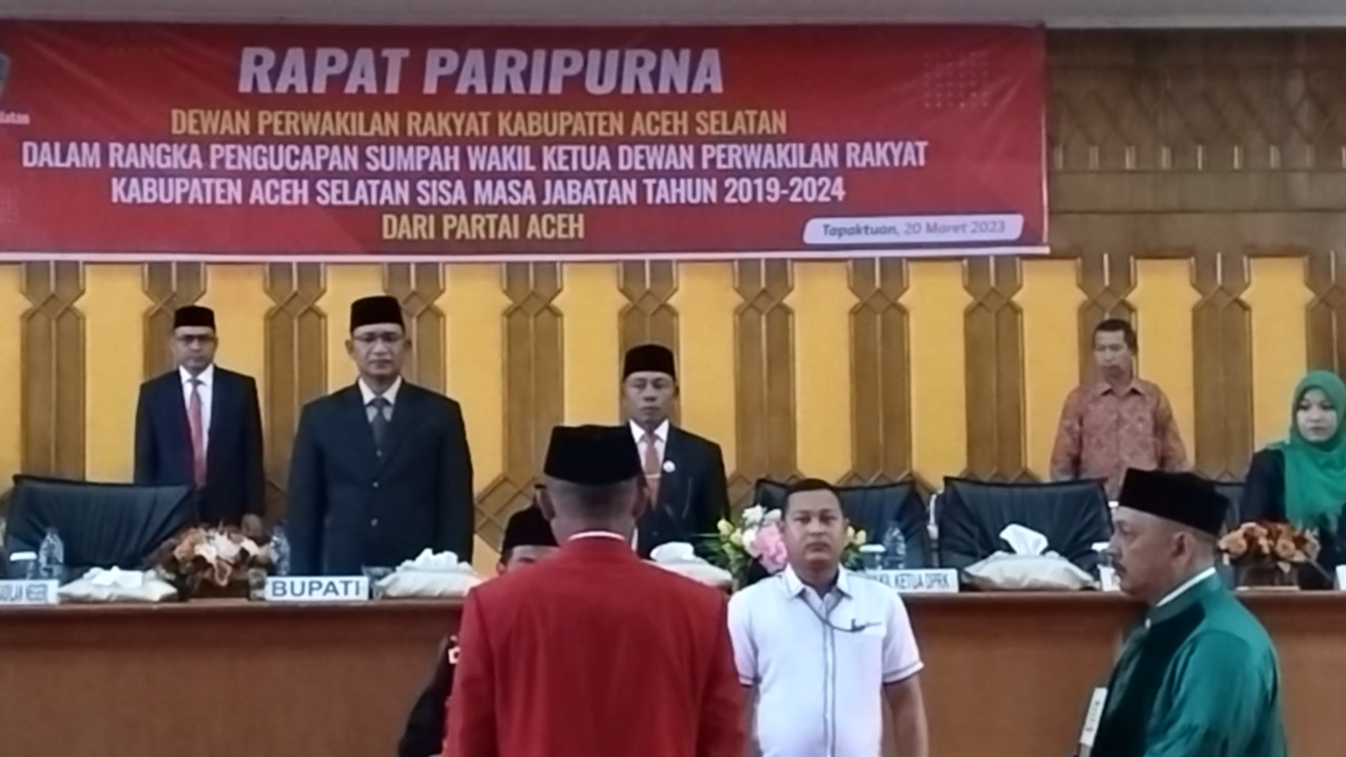 Lisa Elfirasman Dilantik Sebagai Wakil Ketua DPRK Aceh Selatan