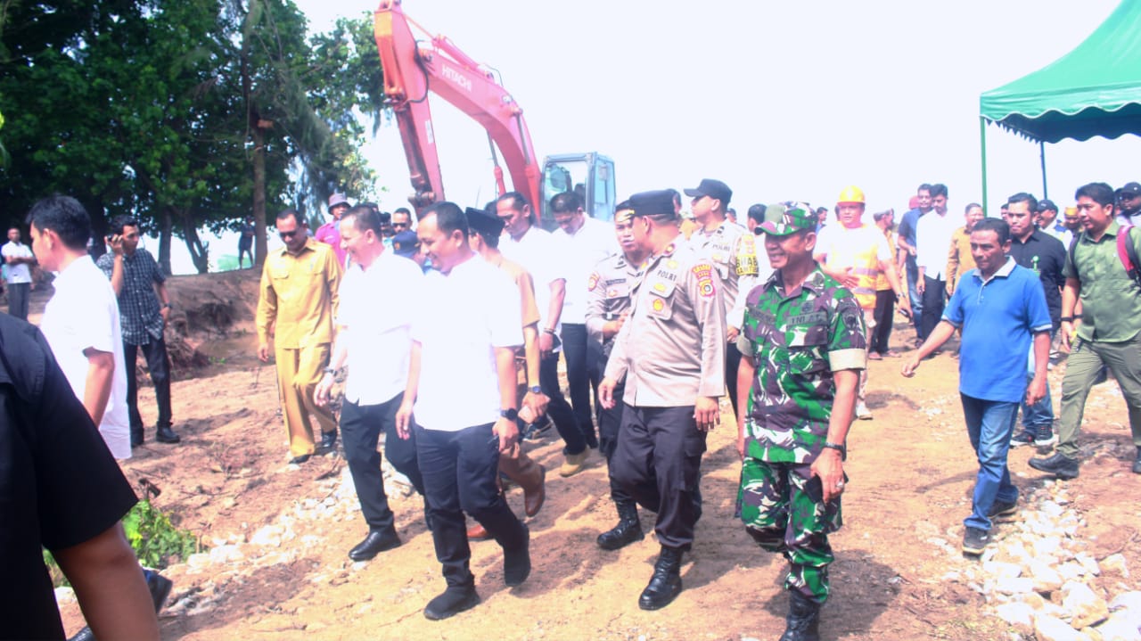 Pasi Intel Kodim 0107/Asel Hadiri Rangkaian Kegiatan Kunjungan Kerja Pj Gubernur Aceh di Aceh Selatan