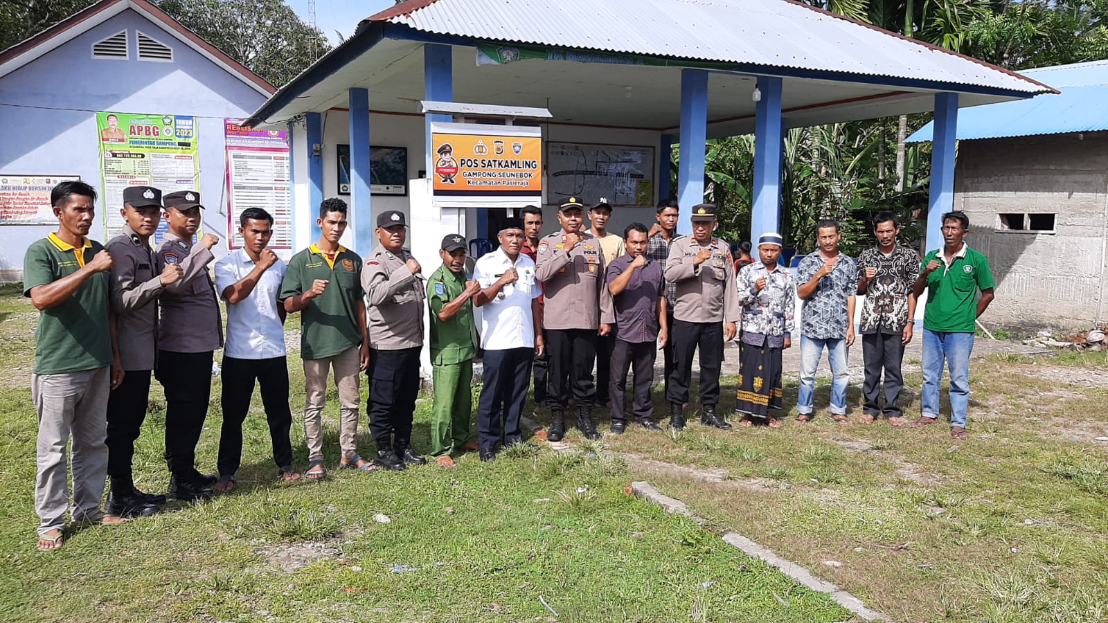 Jelang Pemilu Serentak, Satbinmas Polres Aceh Selatan Lakukan Penilaian Poskamling