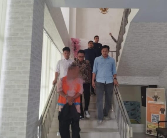 Kejari Kota Subulussalam Tahan Oknum Mantan Pj Kepala Desa Batu Napal