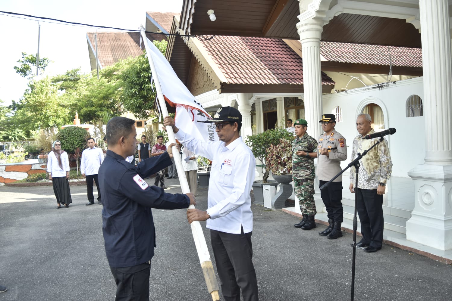 Bupati Tgk. Amran : PMI Selayaknya Dikelola Secara Profesional