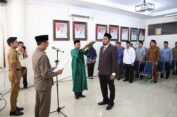 Bupati Tgk. Amran Lantik Muhammad Ridho Agung Sebagai Direktur MUQ Aceh Selatan