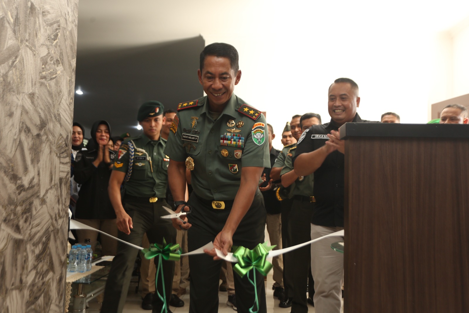 Studio “Pandu Sakti” Diresmikan Pangdam IM, Road To “Sanggamara News Network”