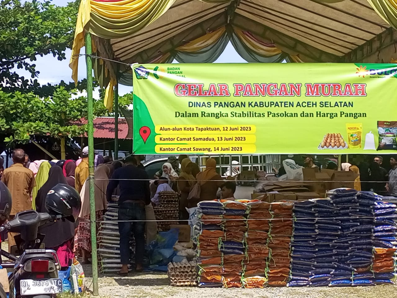 Jelang Idul Adha Pemkab Aceh Selatan Gelar Pasar Murah