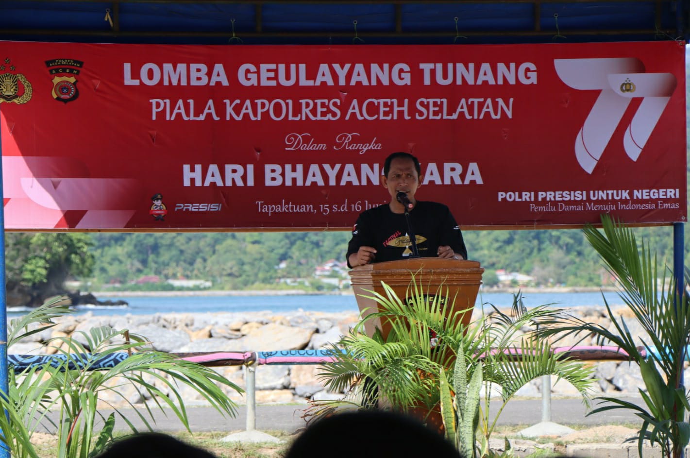 Semarakkan Hari Bhayangkara, Polres Aceh Selatan Adakan Lomba Layang Layang