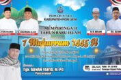 Sambut 1 Muharam 1445 H, Pemkab Pijay Gelar Tabligh Akbar di Mesjid Pendopo