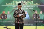 Malam Pisah Sambut Dandim 0107/Aceh Selatan Berlangsung Khidmad dan Penuh Haru