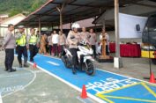 Launching Lintasan Baru Uji Praktik SIM, Polres Aceh Selatan Tetap Mengakomodir Materi Ujian lama