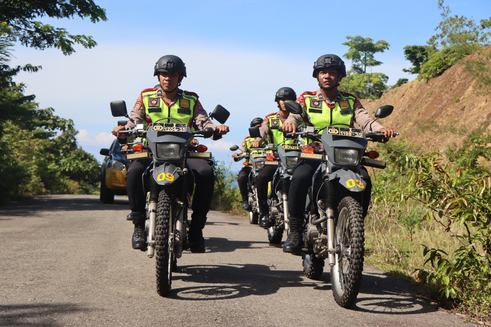 Polres Aceh Selatan Gelar Patroli guna Menciptakan Situasi Kondusif
