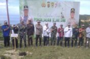 Polres Aceh Selatan Lakukan Penanaman Pohon Serentak di Area Perkantoran Puncak Gemilang