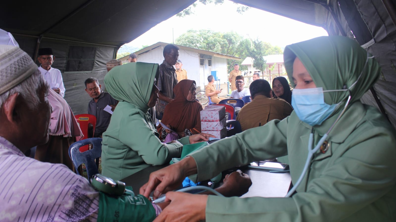 Menyambut HUT ke 78 TNI, Kodim 0107/Aceh Selatan Gelar Bhakti Sosial