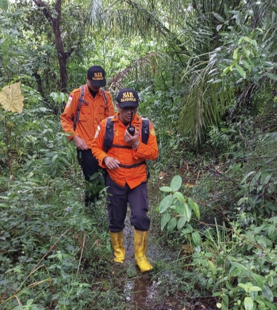 Basarnas : Pencarian Satu Warga Yang Hilang Di Kebun Karet, Aceh Barat dihentikan