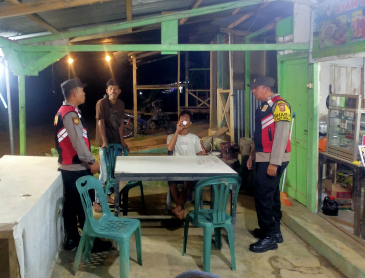 Cegah Guantibmas, Personel Polsek Rantau Laksanakan Patroli Rutin