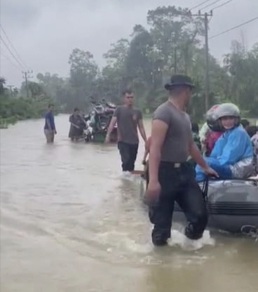 Ratusan Rumah Terendam Banjir di Kabupaten Simeulue