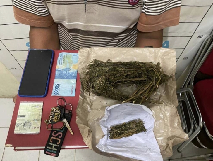 Polres Aceh Selatan Tangkap Pelaku Penyalahgunaan Ganja