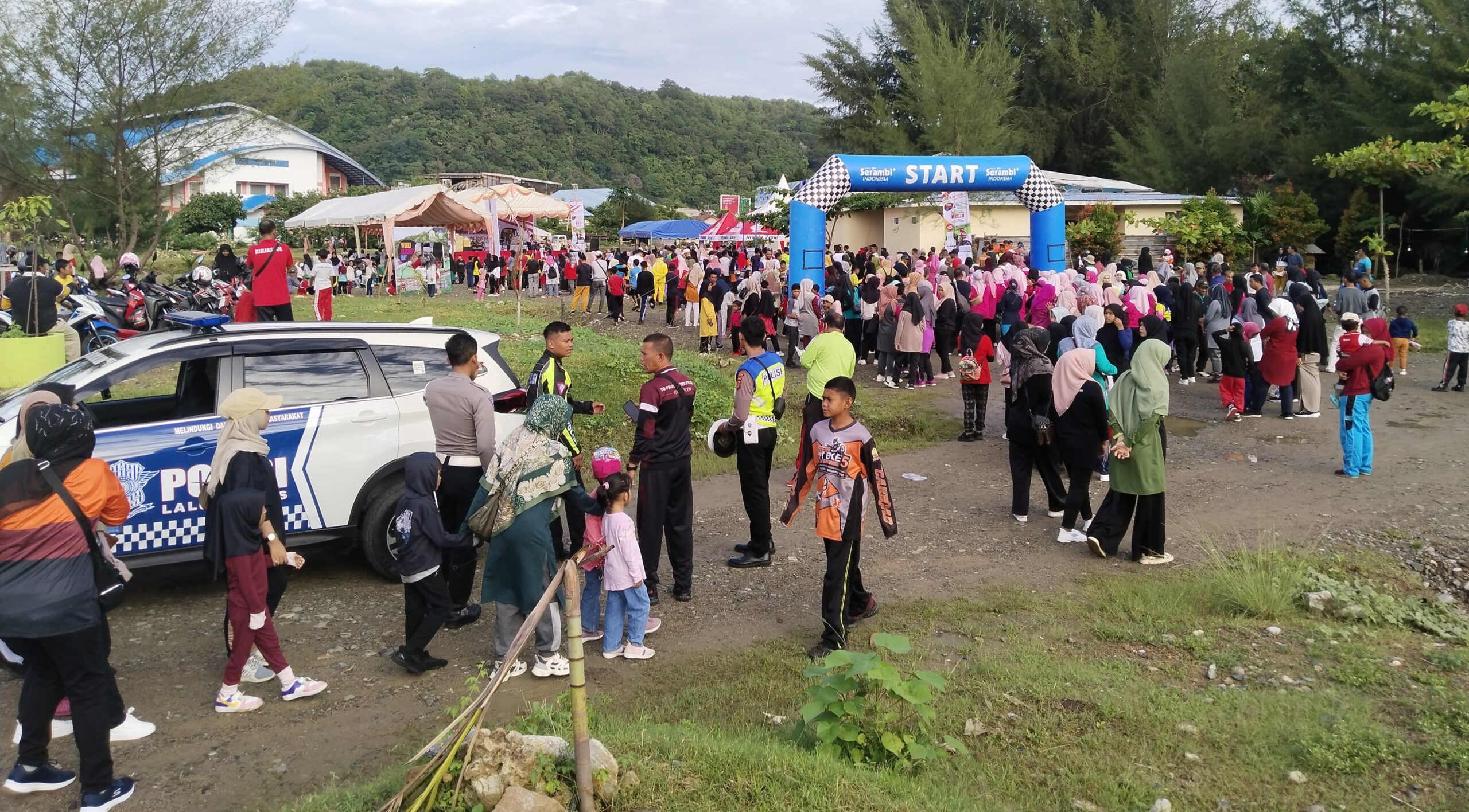 Aksi Kutip Sampah Aceh Selatan, Agung Fernando Raih Sepeda Motor di Jalan Sehat