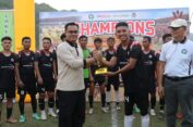 Sakura FC Juara 1 Turnamen Bola Kaki Bupati Cup Tahun 2023