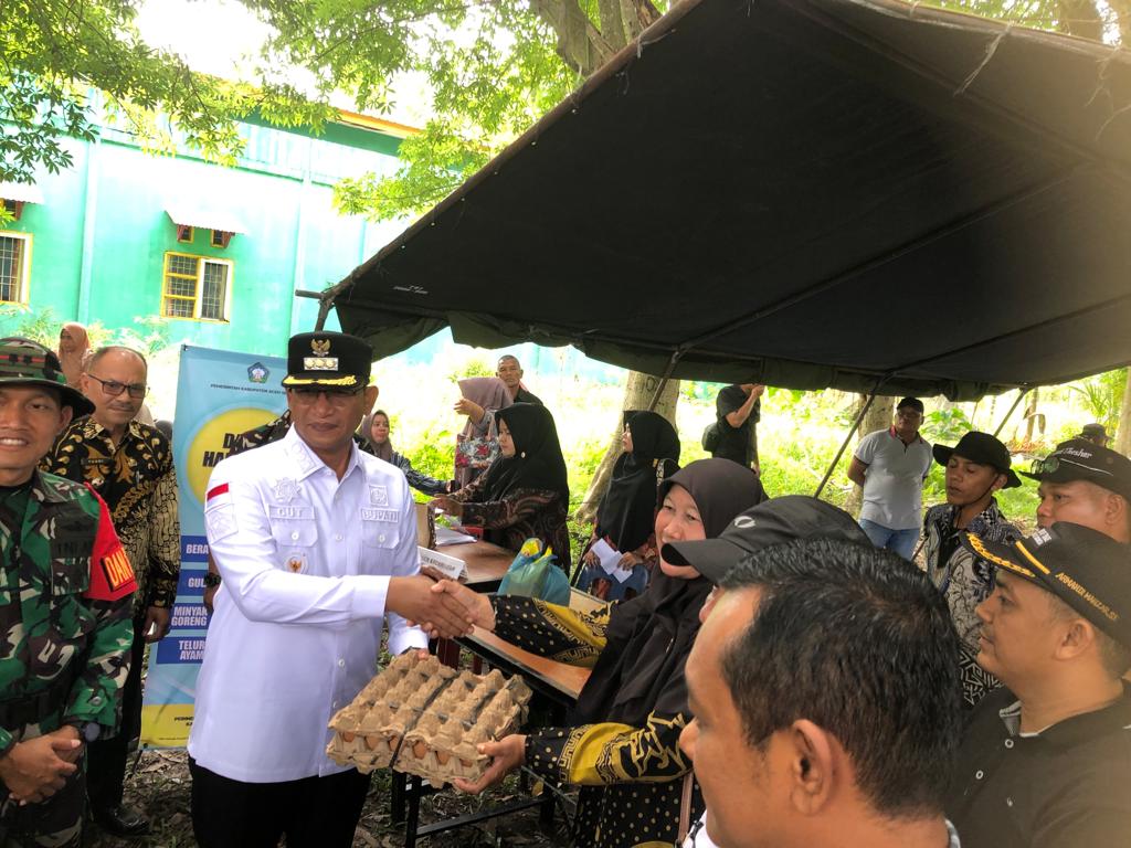 Pasar Murah Dalam Rangkaian Penutupan TMMD Ke 118 TA 2023 Kabupaten Aceh Selatan