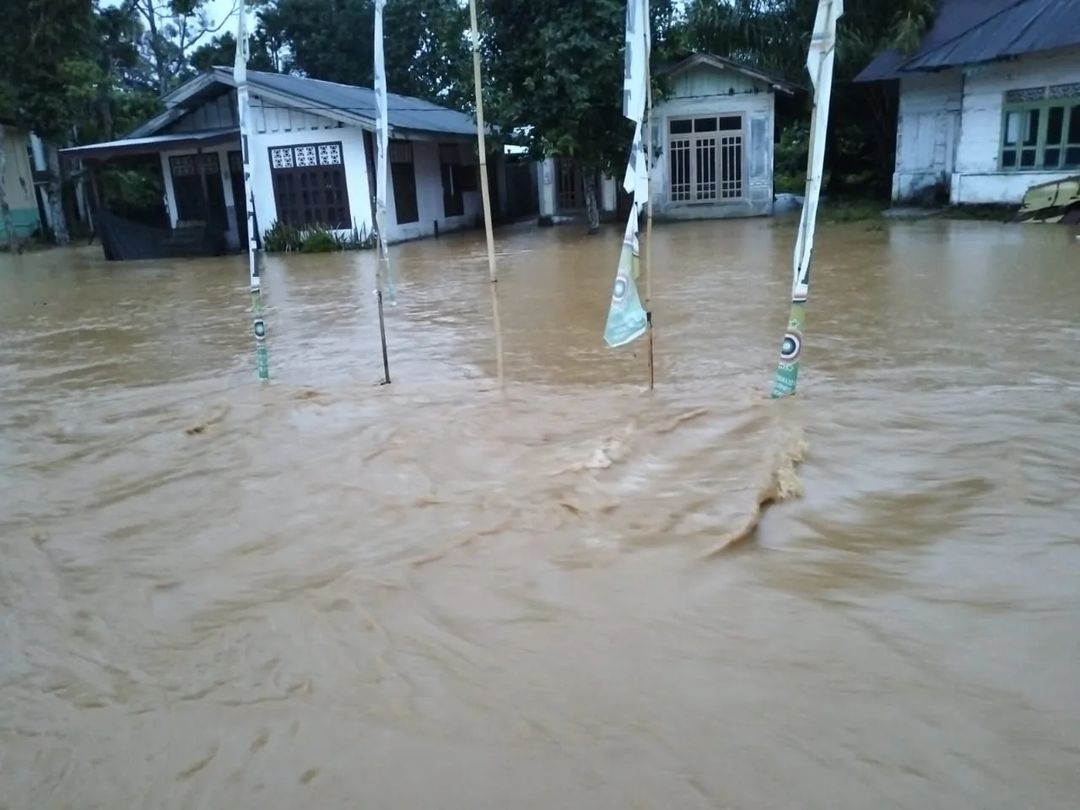 Sejumlah Kecamatan Di Aceh Barat Daya Di Landa Banjir