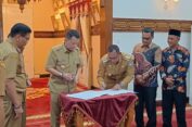 Pj. Gubernur Aceh dan Pj. Bupati Aceh Selatan Tandatangani MoU TAHURA Trumon
