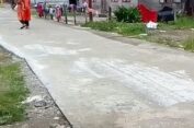 Pekerjaan Jalan Rabat Beton Desa Lawe Sumur Sepakat Agara Diduga Tidak Sesuai Spesifikasi