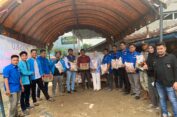DPD KNPI Aceh Tenggara Berikan Bantuan Korban Banjir Semadam