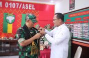 Pj Bupati Aceh Selatan Sambut Kedatangan Danrem 012 di Makodim 0107/Asel
