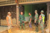 Dandim Aceh Selatan Kembali Turun Tinjau Kondisi Bencana Alam Trumon Tengah