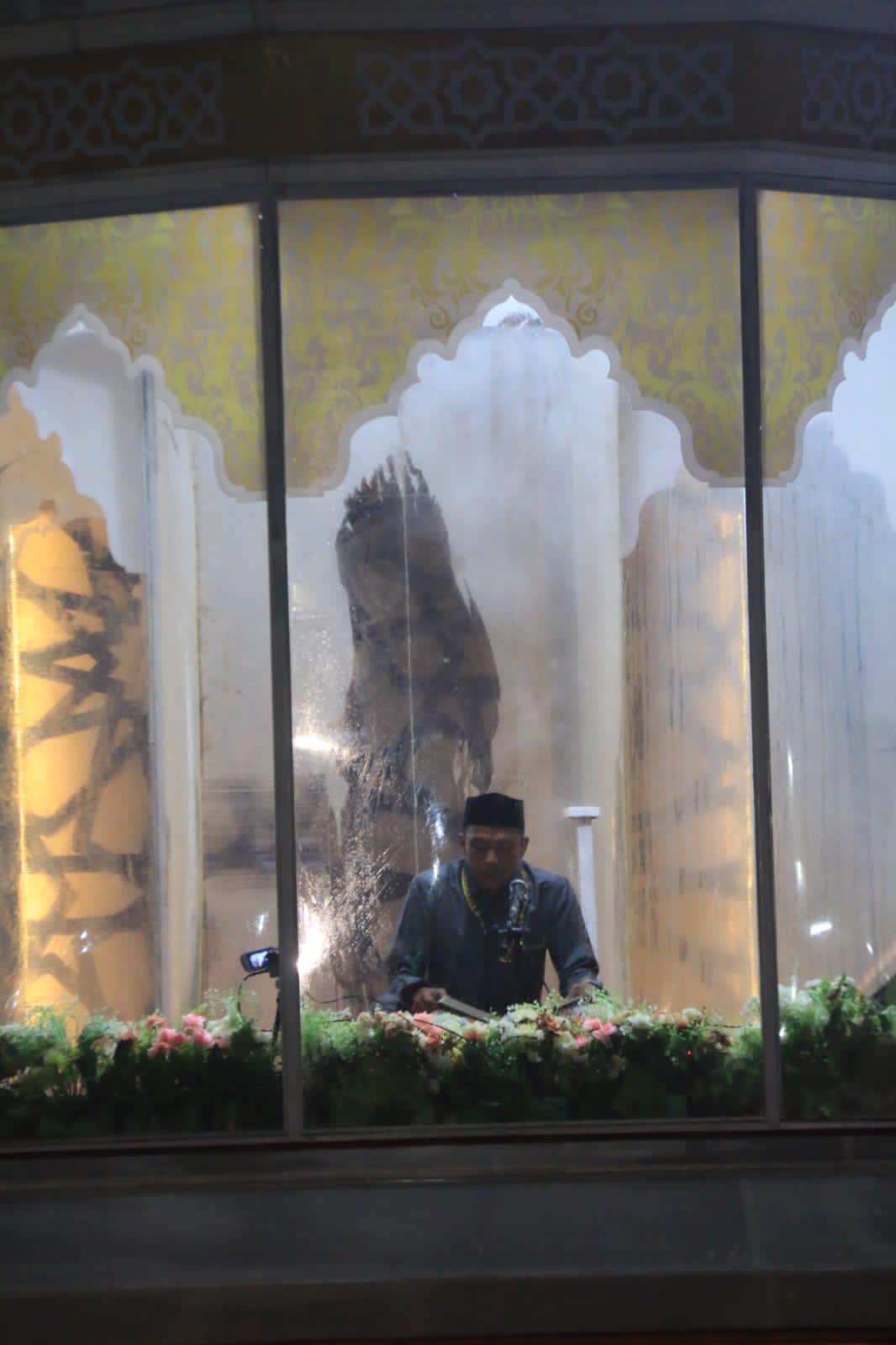 Kafilah Putra Aceh Selatan Dapat Urutan Pertama Tampil Pada Golongan Tilawah Cabang Dewasa Di Malam Pertama MTQ.36 Simeulue 