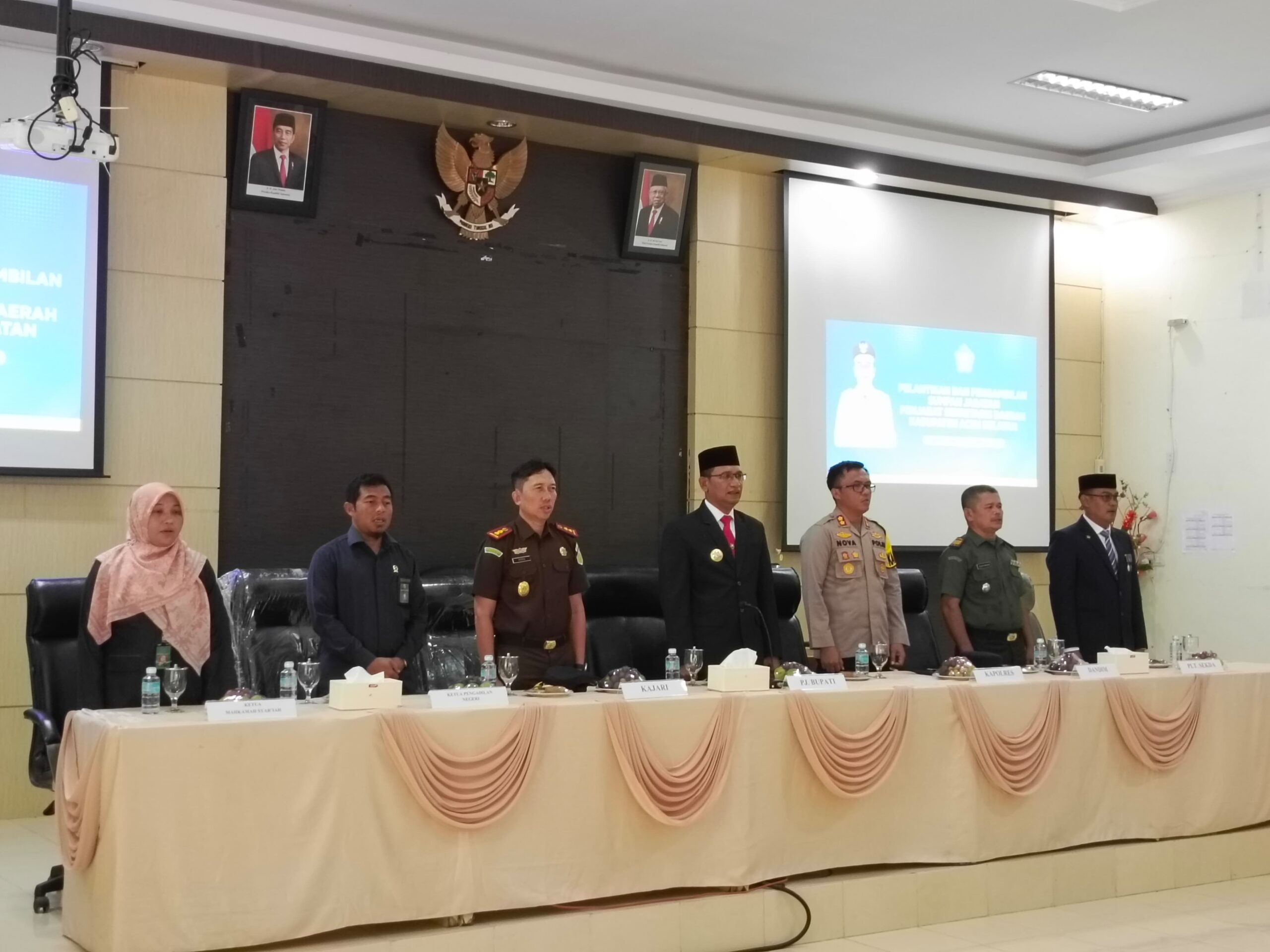 Penjabat (Pj) Sekda Aceh Selatan Dilantik