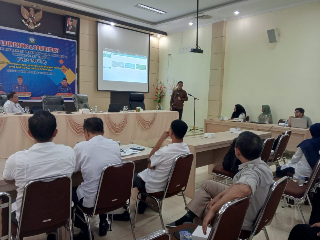 Pemkab Aceh Selatan Gelar Sistim Informasi Perencanaan Monitoring dan Evaluasi Terpadu (SIPeMETA)