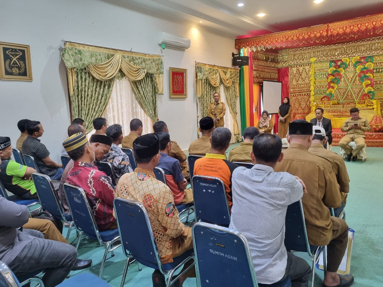 22 Gampong Serahkan Dokumen APBG kepada Pemkab Aceh Selatan