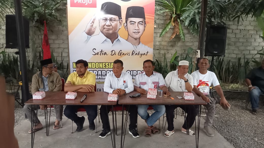Relawan Projo Agara Deklarasi dan Siap Memenangkan Pasangan Prabowo -Gibran Pada Pemilu 14 Februari Mendatang