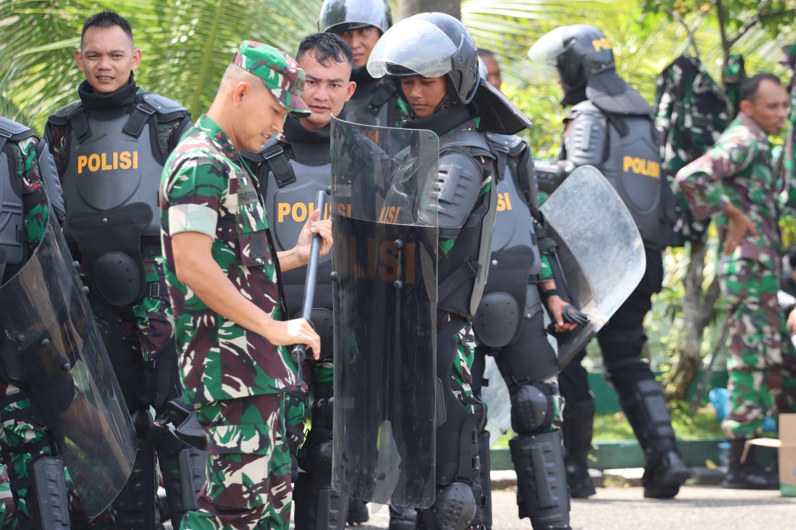 Latihan PHH Gabungan TNI/Polri, Mantapkan Kesiapan Menghadapi Pemilu 2024