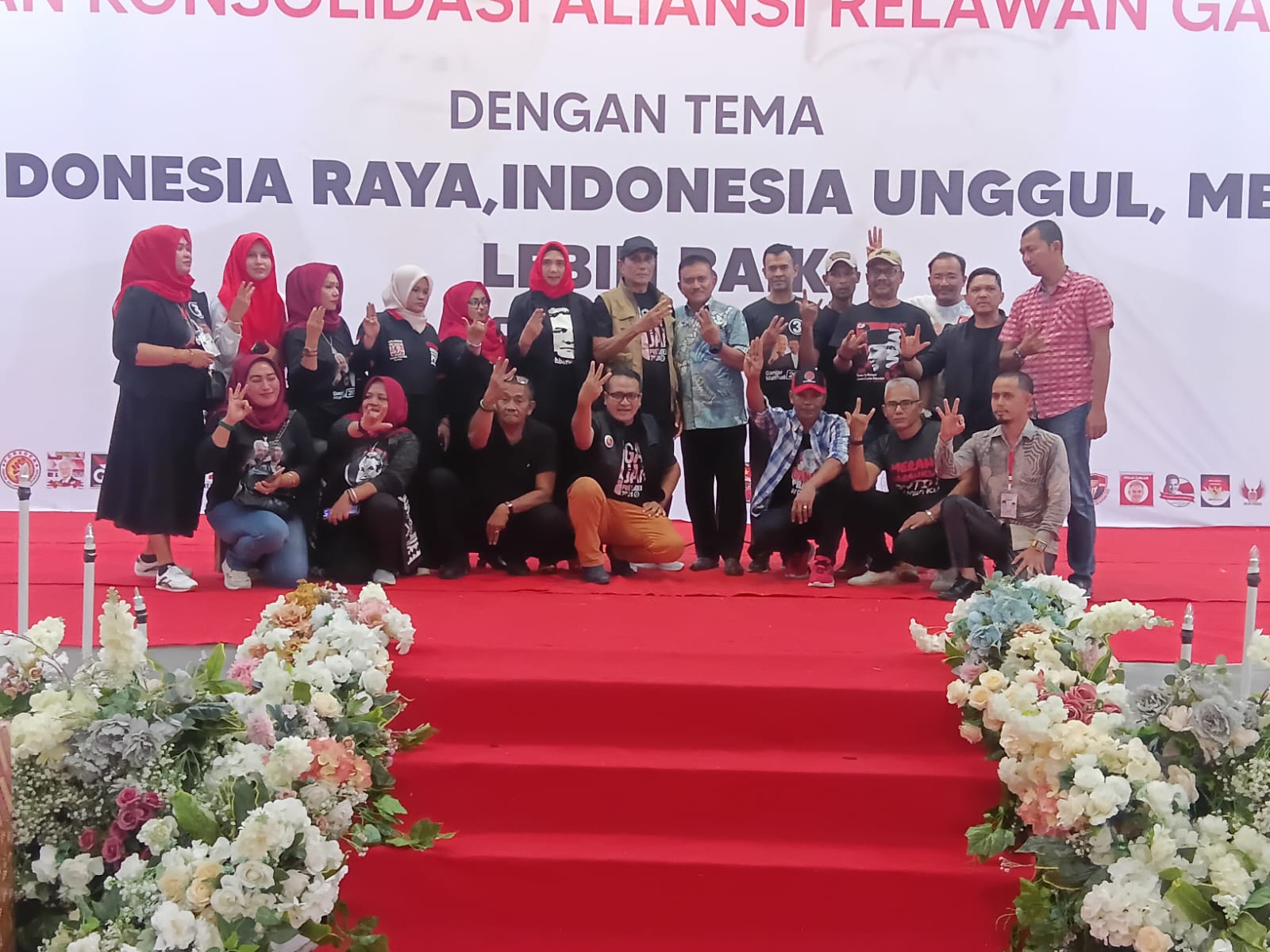 Berjalan Sukses, Deklarasi Aliansi Relawan Ganjar Di Banda Aceh