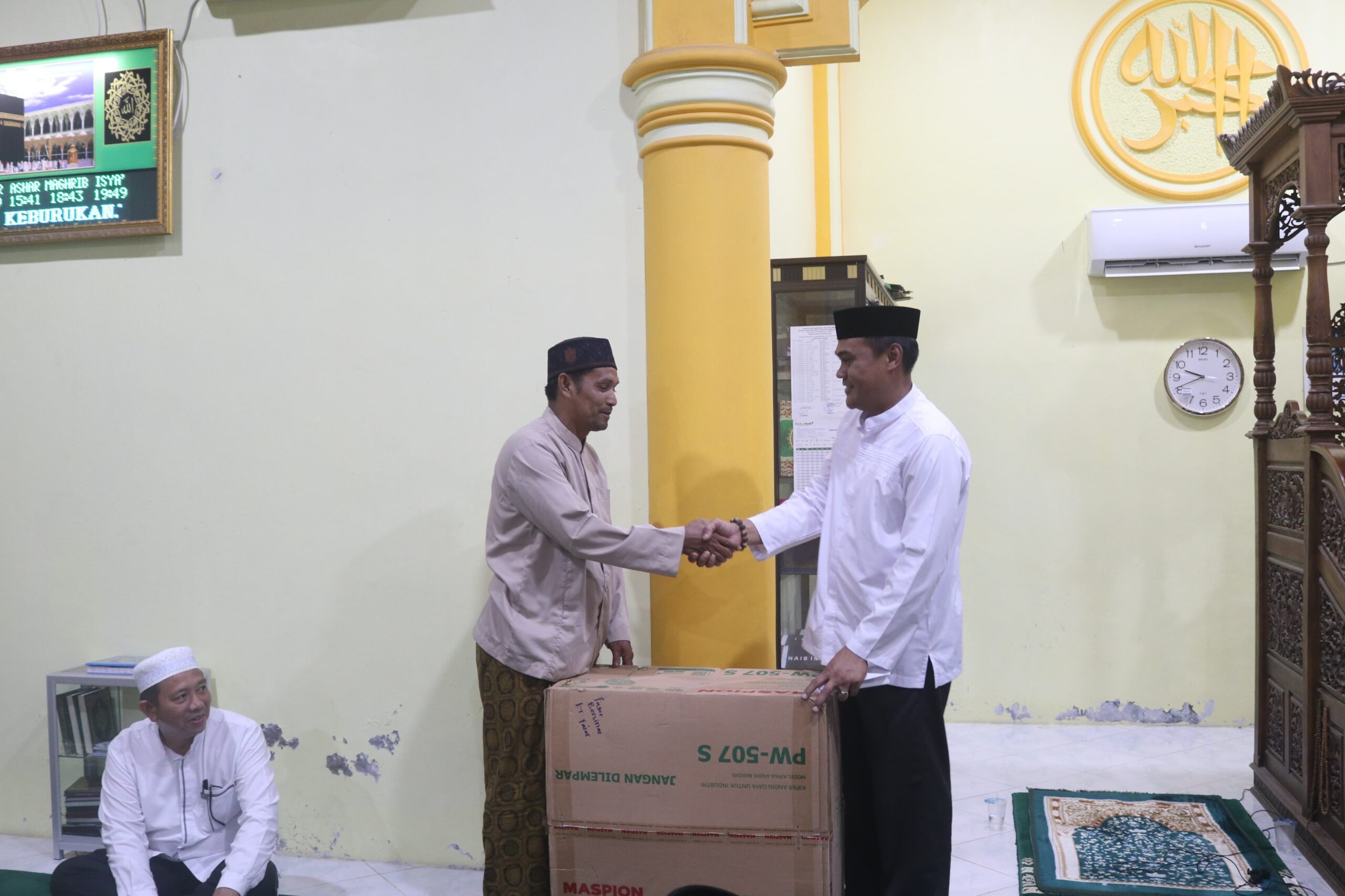 Rombongan Safari Ramadhan 1445 H Pemkab Aceh Selatan Kunjungi Mesjid Baiturrahim Bakongan Timur