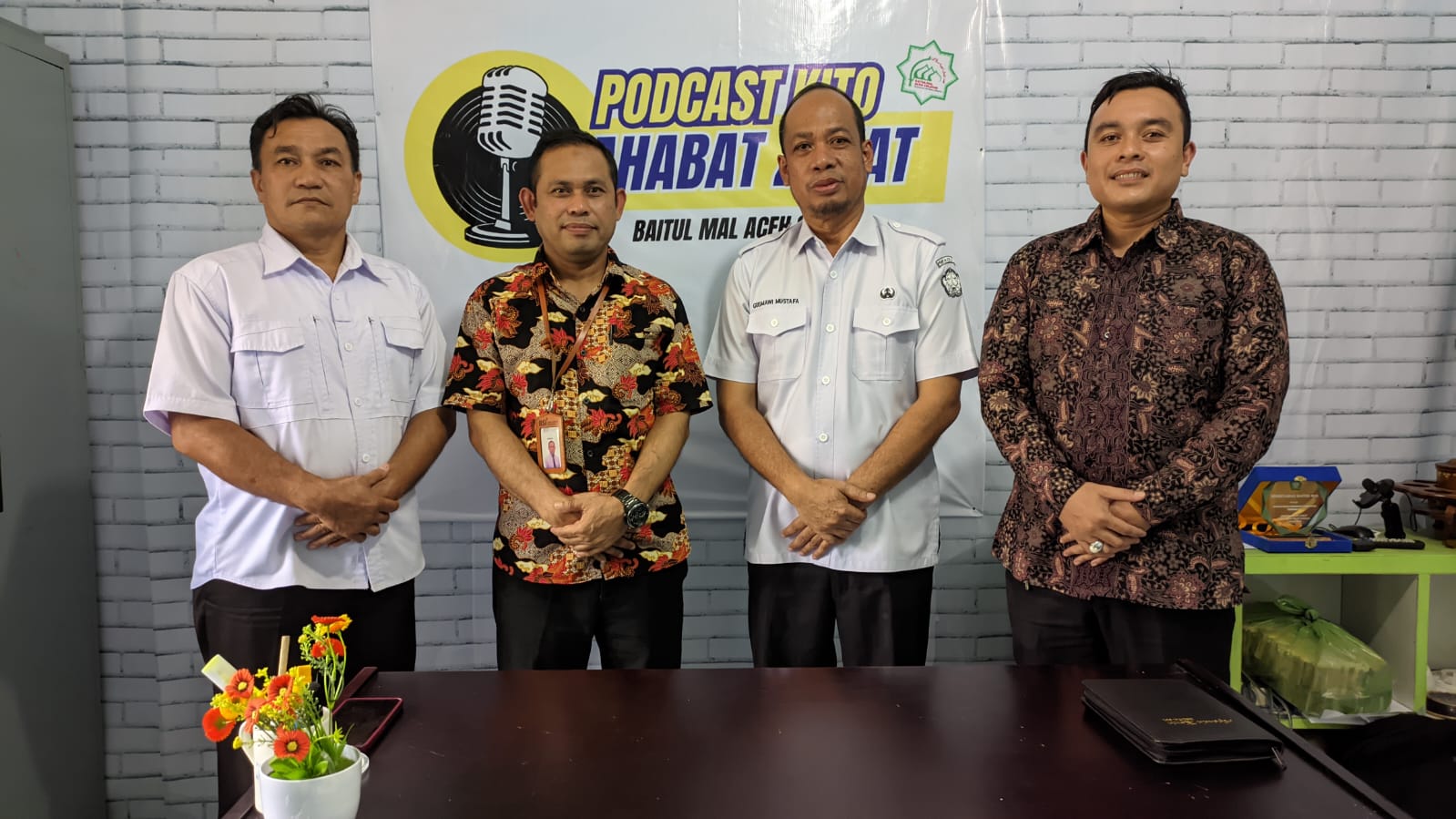 Kepala Cabang Bank BSI Tapaktuan Silatuhrahmi Ke BMK Aceh Selatan