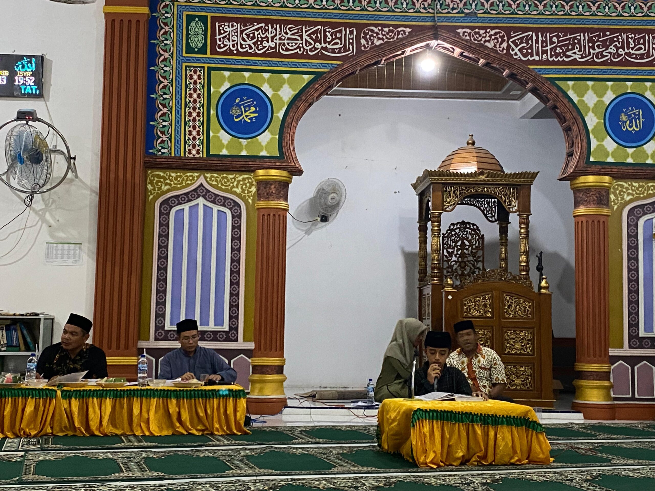 Peringati Nuzulul Qur’an, Masyarakat Penuhi Mesjid Al Furqan Gampong Jilatang, Samadua